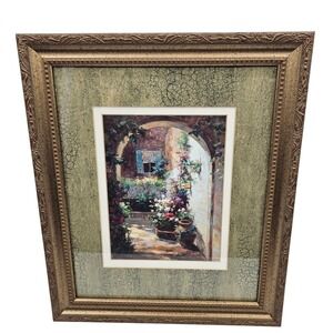 Vail Oxley Floral Archway Framed‎ Art Print Beijing China